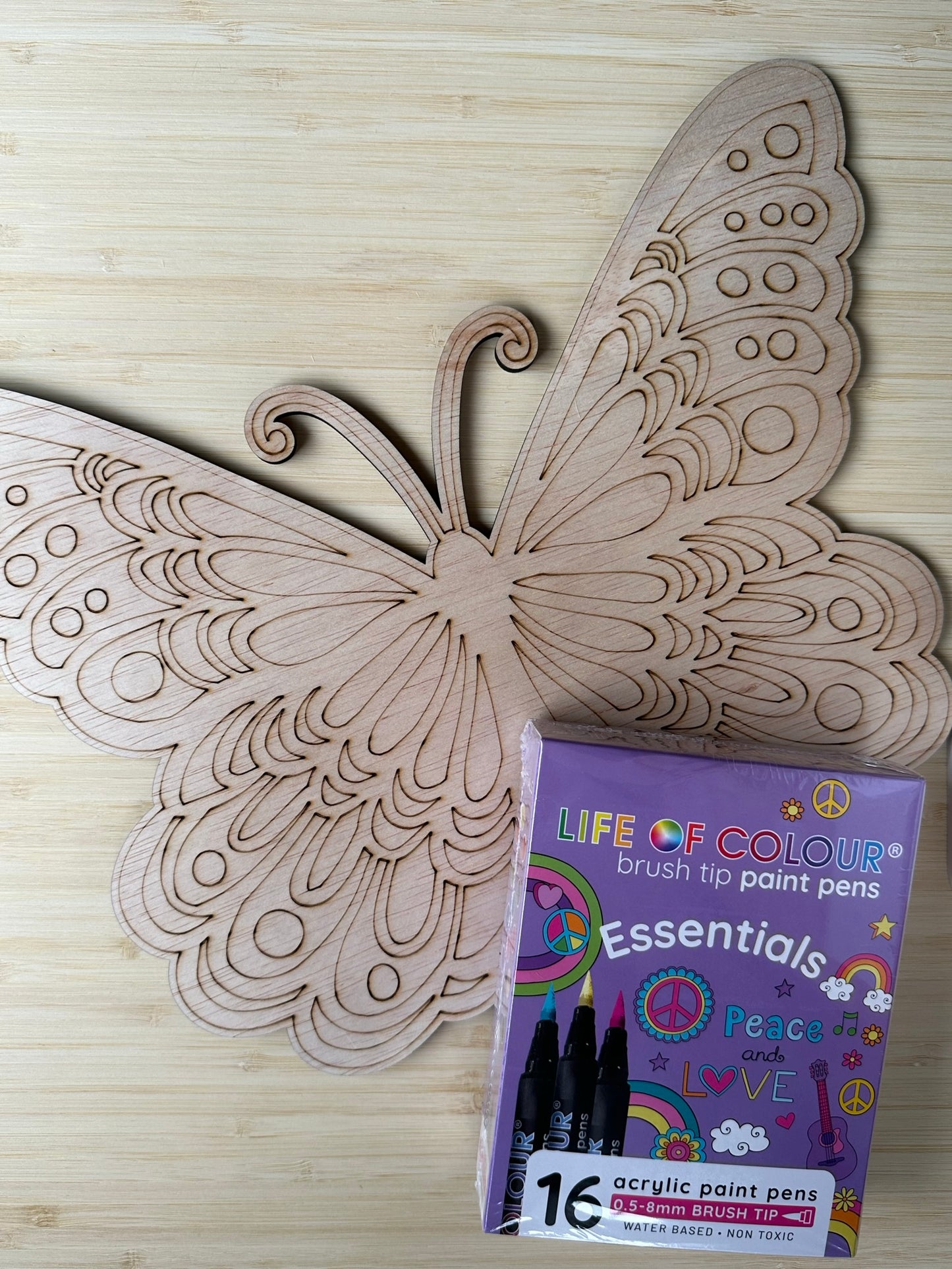 Mindful Colouring - Butterfly